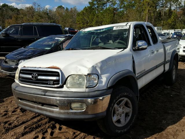 5TBBT441X1S217816 - 2001 TOYOTA TUNDRA ACC WHITE photo 2