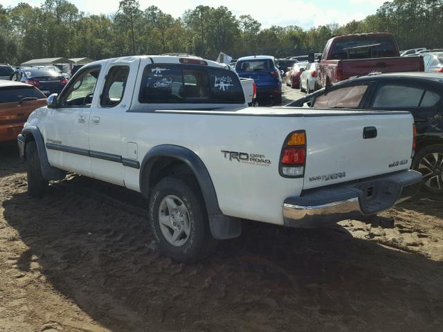 5TBBT441X1S217816 - 2001 TOYOTA TUNDRA ACC WHITE photo 3