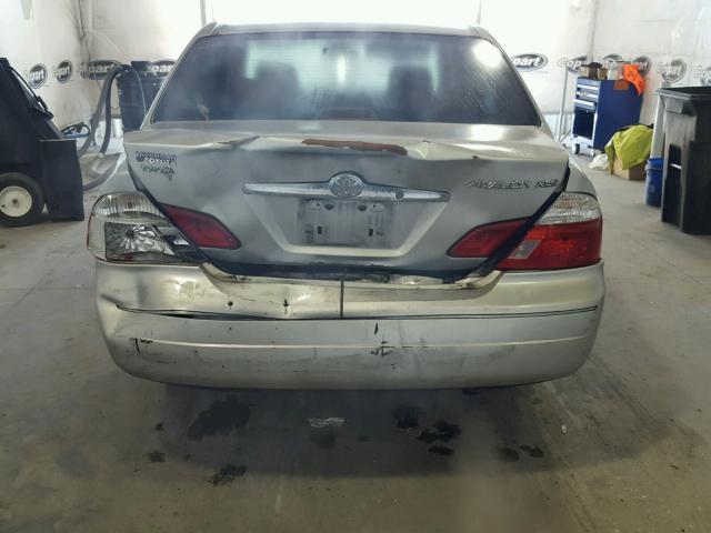 4T1BF28B13U280321 - 2003 TOYOTA AVALON XL SILVER photo 9