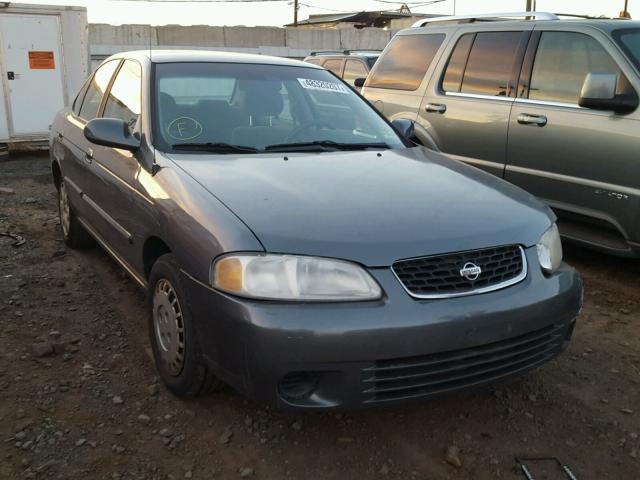 3N1CB51D7YL355187 - 2000 NISSAN SENTRA BAS GRAY photo 1