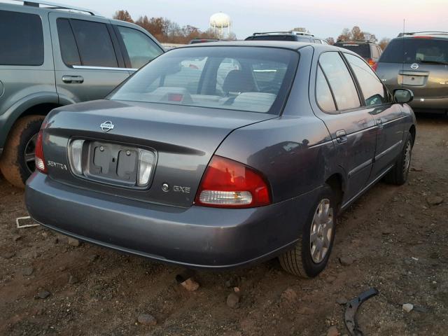 3N1CB51D7YL355187 - 2000 NISSAN SENTRA BAS GRAY photo 4