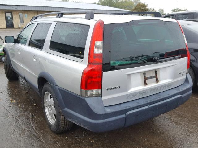 YV1SZ59H141132862 - 2004 VOLVO XC70 SILVER photo 3