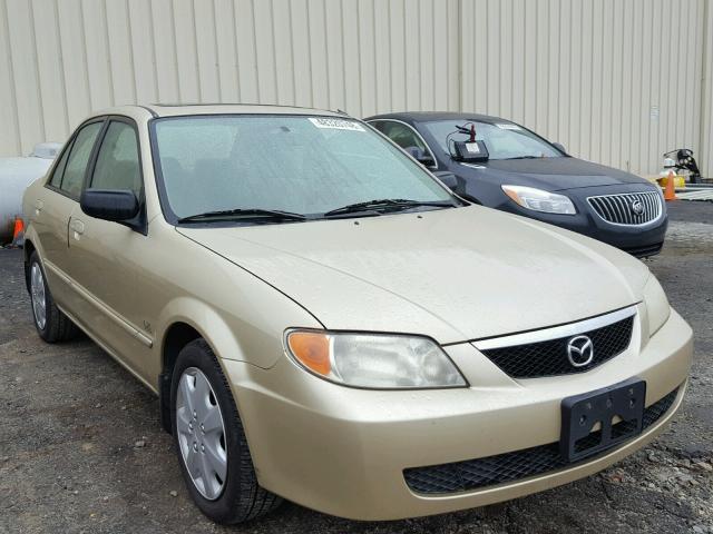 JM1BJ225510432630 - 2001 MAZDA PROTEGE LX GOLD photo 1