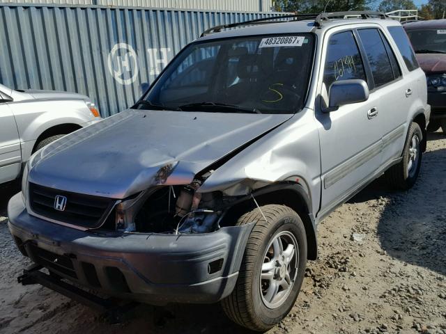 JHLRD1767YC017502 - 2000 HONDA CR-V EX SILVER photo 2