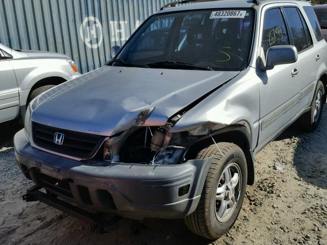 JHLRD1767YC017502 - 2000 HONDA CR-V EX SILVER photo 9