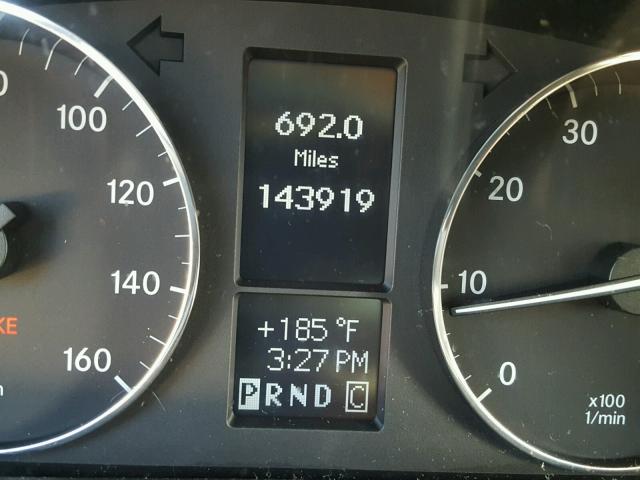 WDBRF52H66F783545 - 2006 MERCEDES-BENZ C GENERATI SILVER photo 8