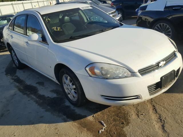 2G1WS553281265080 - 2008 CHEVROLET IMPALA POL WHITE photo 1