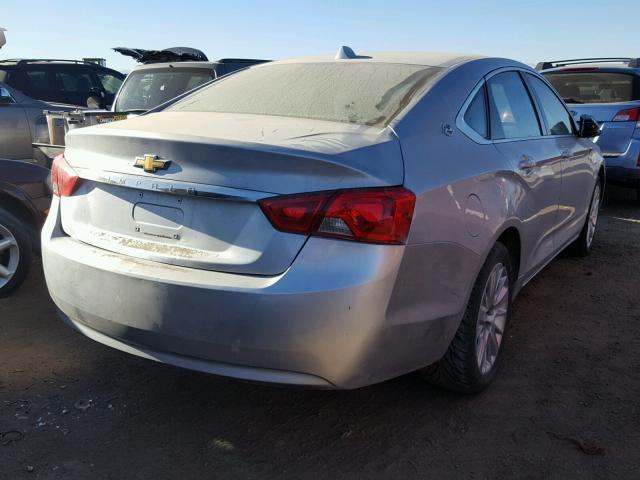 1G11Y5SLXEU108992 - 2014 CHEVROLET IMPALA LS SILVER photo 4