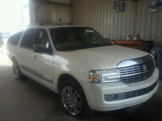 5LMFL27548LJ03049 - 2008 LINCOLN NAVIGATOR თეთრი ფოტო 1