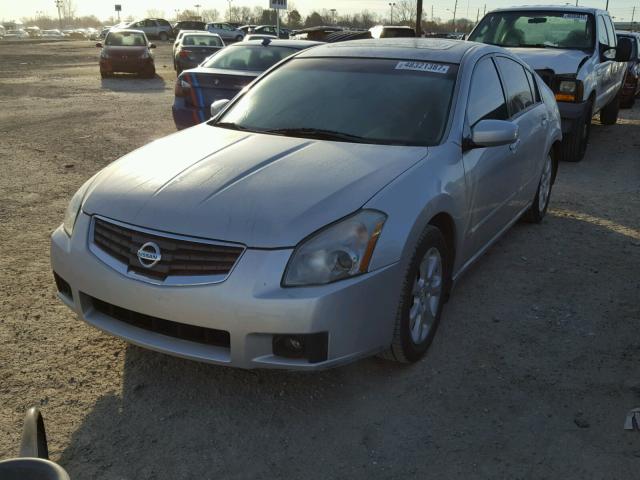 1N4BA41EX7C842155 - 2007 NISSAN MAXIMA SE SILVER photo 2