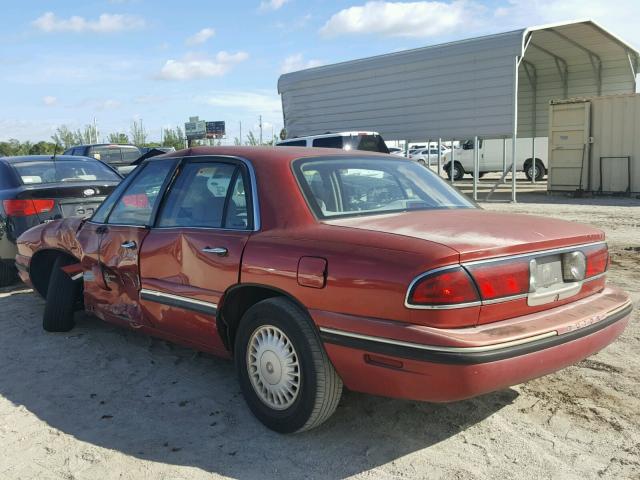 1G4HP52K3XH421311 - 1999 BUICK LESABRE CU RED photo 3