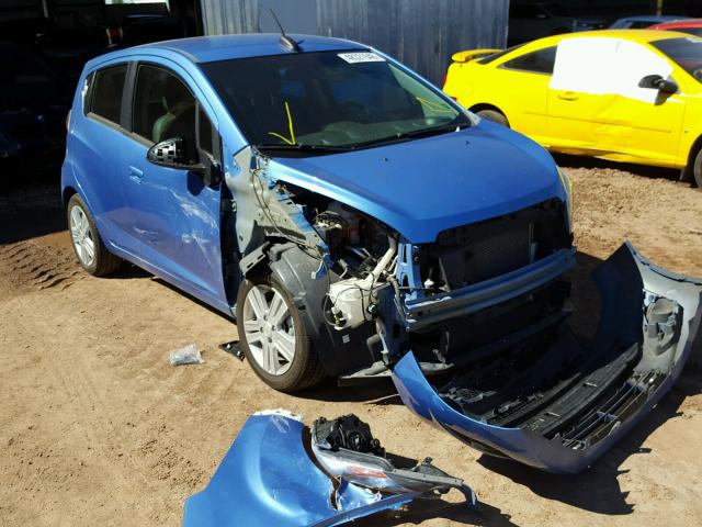 KL8CD6S98FC724468 - 2015 CHEVROLET SPARK 1LT BLUE photo 1