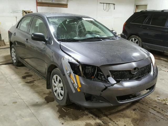 2T1BU4EE5AC391341 - 2010 TOYOTA COROLLA BA GRAY photo 1