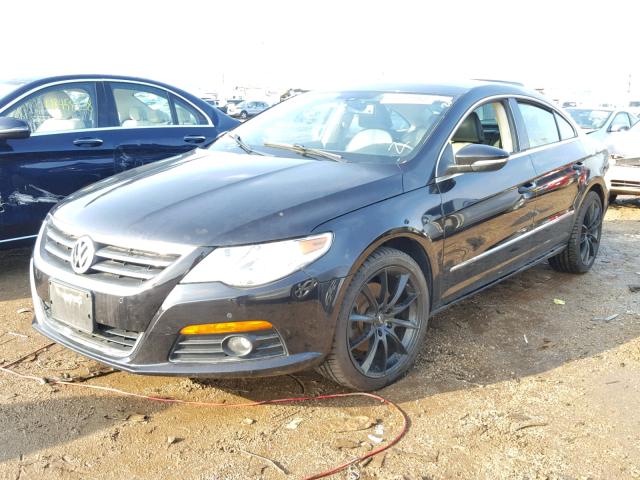 WVWHL73C19E533239 - 2009 VOLKSWAGEN CC LUXURY BLACK photo 2