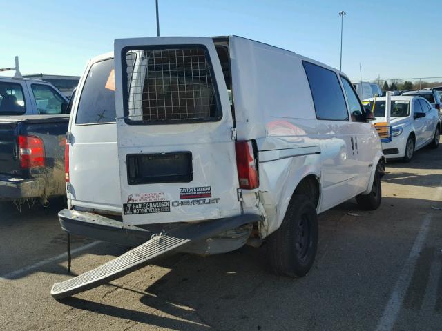 1GCDM19W91B150665 - 2001 CHEVROLET ASTRO WHITE photo 4