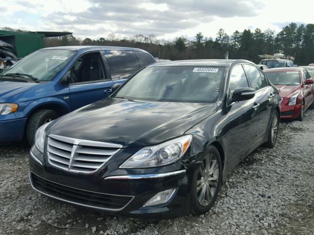 KMHGC4DD7DU221311 - 2013 HYUNDAI GENESIS 3. BLACK photo 2