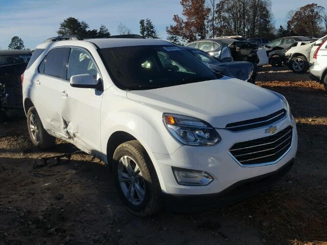 2GNALCEKXG6302945 - 2016 CHEVROLET EQUINOX LT WHITE photo 1