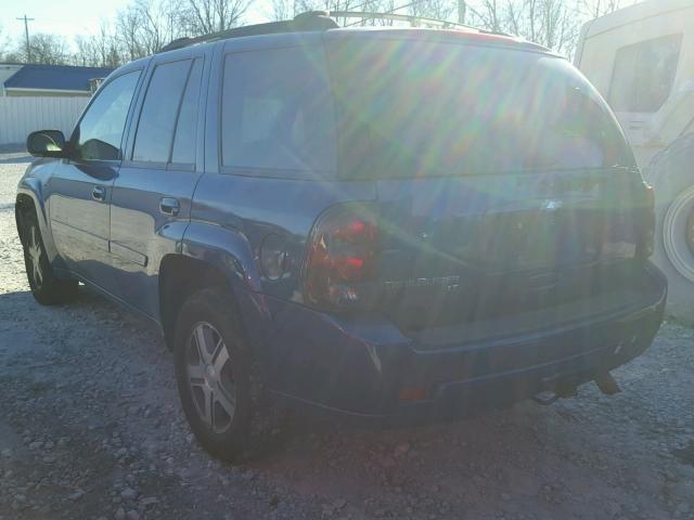 1GNDT13SX62127550 - 2006 CHEVROLET TRAILBLAZE BLUE photo 3