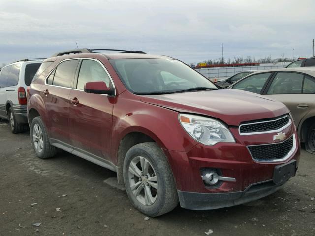 2CNALPEC2B6388331 - 2011 CHEVROLET EQUINOX LT RED photo 1