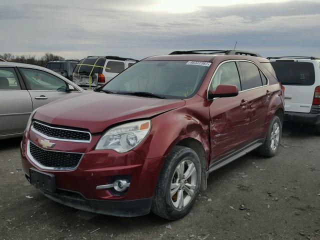 2CNALPEC2B6388331 - 2011 CHEVROLET EQUINOX LT RED photo 2