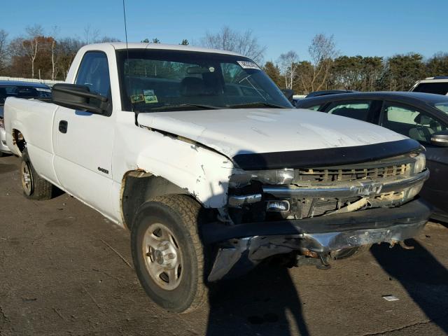 1GCEK14V71Z184572 - 2001 CHEVROLET SILVERADO WHITE photo 1