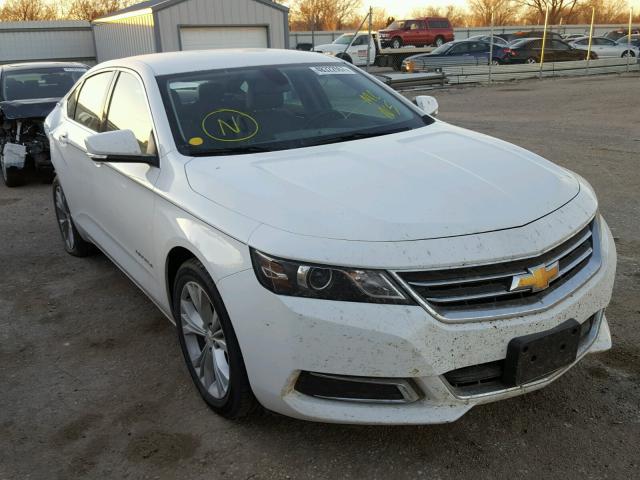 1G1125S32FU117558 - 2015 CHEVROLET IMPALA LT WHITE photo 1