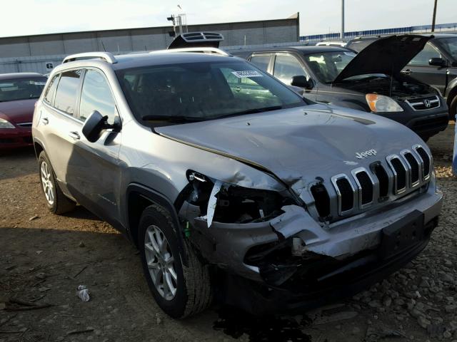 1C4PJMCSXGW255262 - 2016 JEEP CHEROKEE L SILVER photo 1