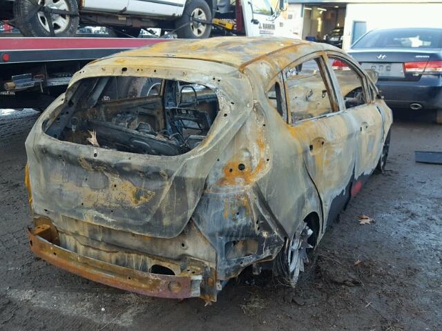 3FADP4EE4EM170882 - 2014 FORD FIESTA SE BURN photo 4