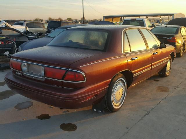 1G4HR52K1XH435654 - 1999 BUICK LESABRE LI MAROON photo 4