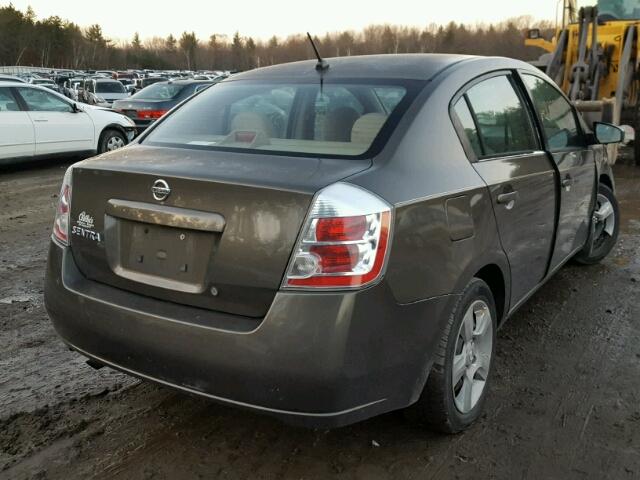 3N1AB61E48L687853 - 2008 NISSAN SENTRA 2.0 TAN photo 4