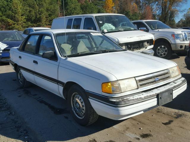 2FAPP35X7MB188947 - 1991 FORD TEMPO L WHITE photo 1