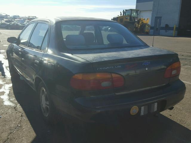 1Y1SK52841Z441920 - 2001 CHEVROLET GEO PRIZM 黑色 照片 3