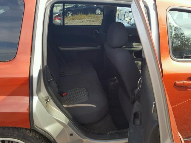 3GNDA13D18S623903 - 2008 CHEVROLET HHR LS Naranja foto 6