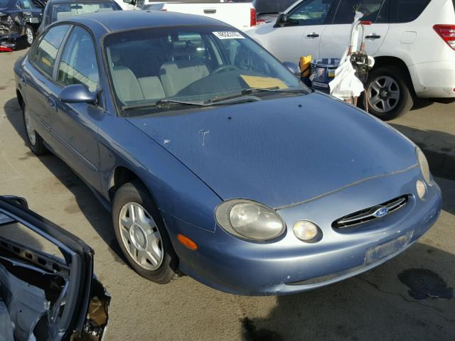 1FAFP53U2XG194023 - 1999 FORD TAURUS SE BLUE photo 1