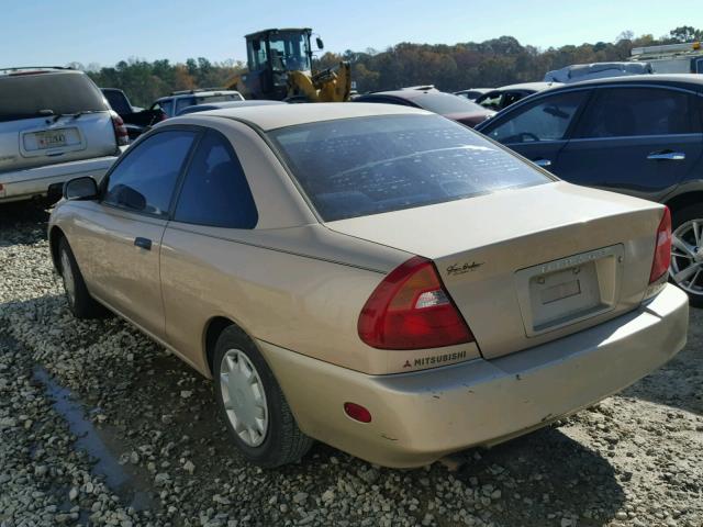 JA3AY11A0YU036509 - 2000 MITSUBISHI MIRAGE DE BEIGE photo 3