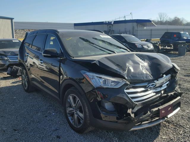 KM8SRDHF1FU108557 - 2015 HYUNDAI SANTA FE G BLACK photo 1