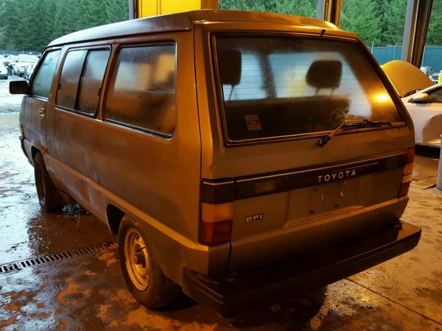 JT3YR22W0G5011412 - 1986 TOYOTA VAN WAGON BROWN photo 3