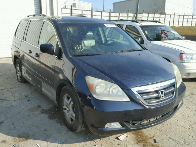 5FNRL38835B113282 - 2005 HONDA ODYSSEY TO BLUE photo 1