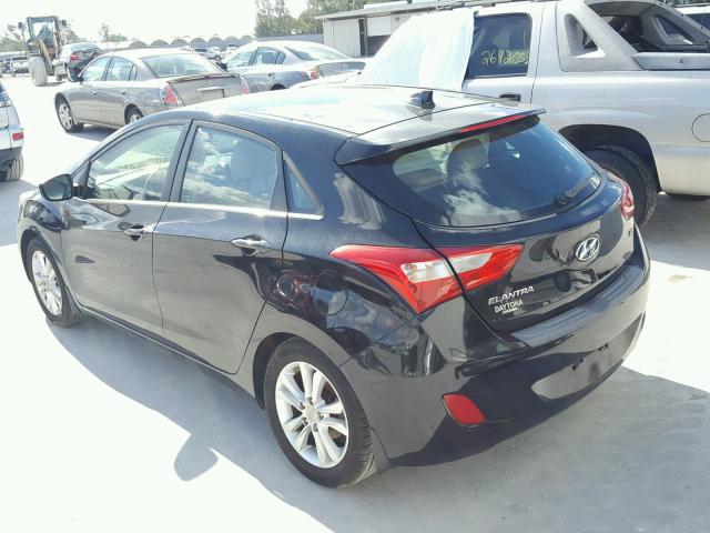 KMHD35LE9DU115560 - 2013 HYUNDAI ELANTRA GT BLACK photo 3