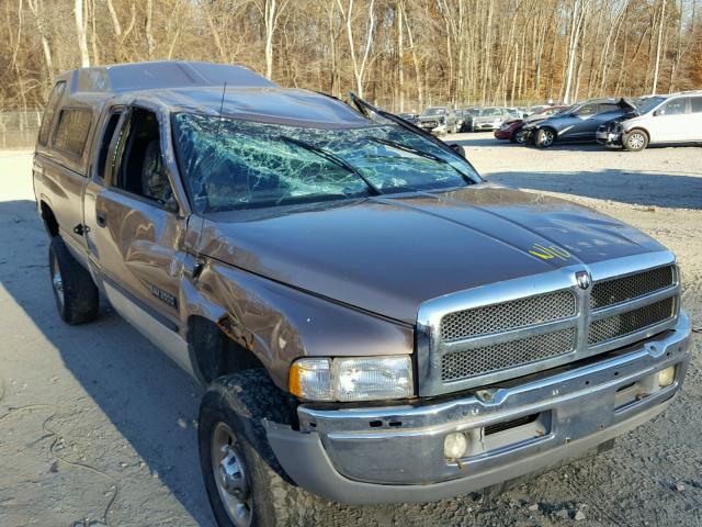 1B7KF23621J507724 - 2001 DODGE RAM 2500 BROWN photo 9