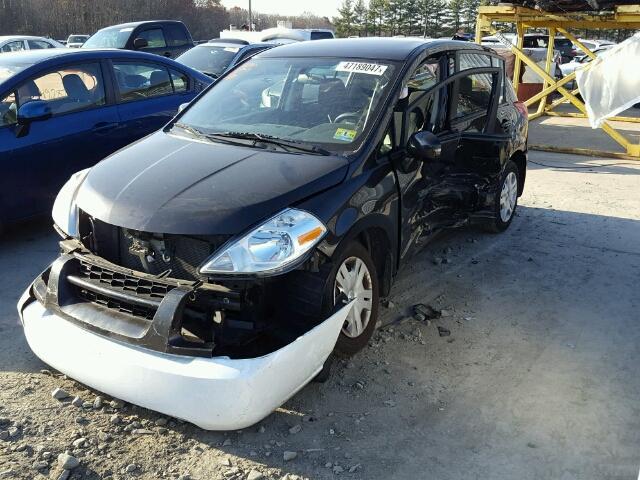 3N1BC1CP5BL508858 - 2011 NISSAN VERSA S BLACK photo 9