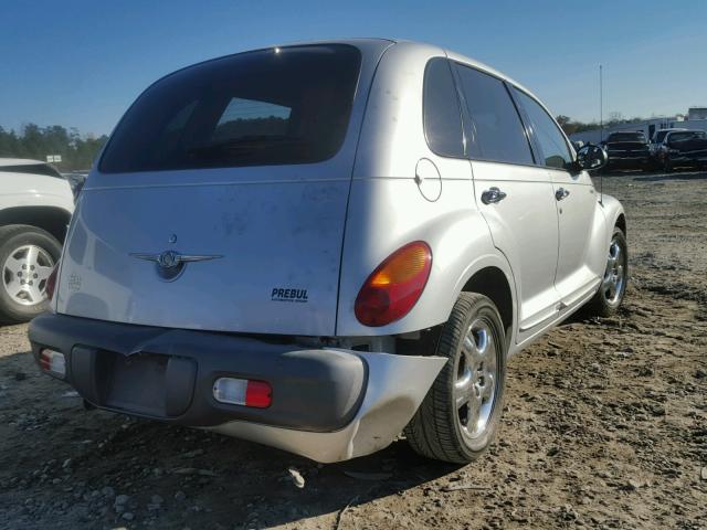 3C8FY4BB91T670139 - 2001 CHRYSLER PT CRUISER SILVER photo 4