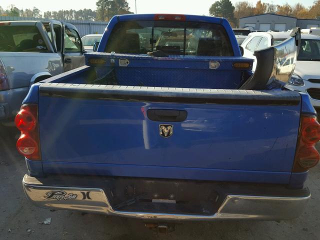 1D7HA16K18J146904 - 2008 DODGE RAM 1500 S BLUE photo 6