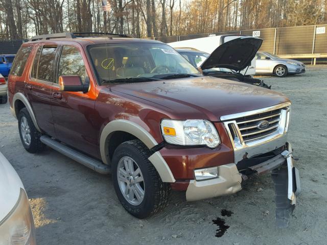 1FMEU7EE0AUA67307 - 2010 FORD EXPLORER E BURGUNDY photo 1