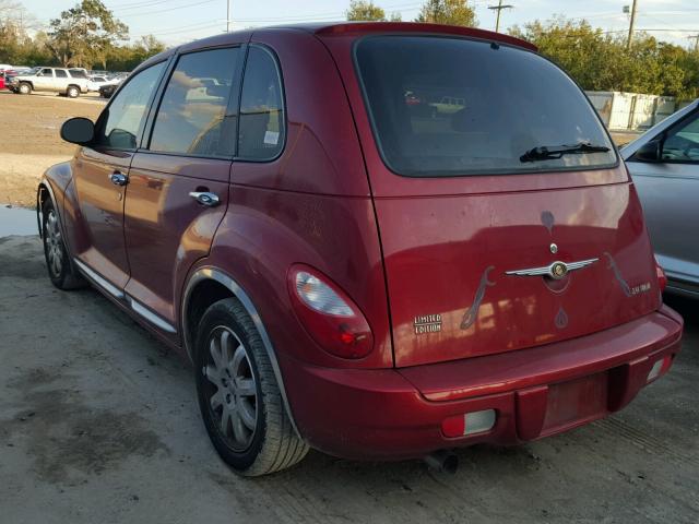 3A8FY68836T287080 - 2006 CHRYSLER PT CRUISER RED photo 3