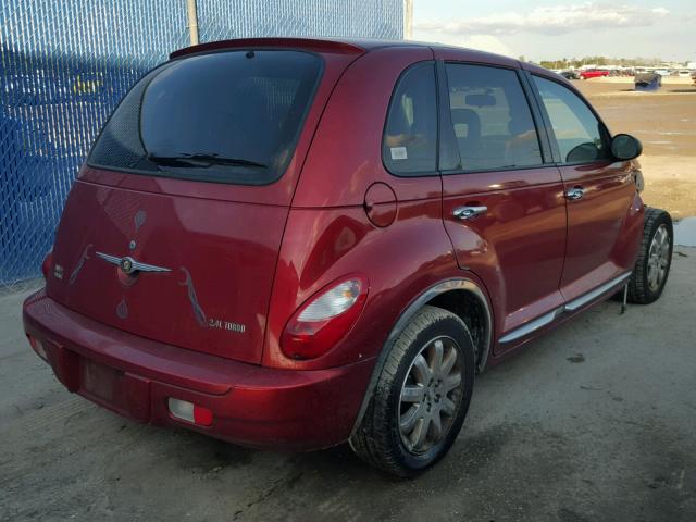 3A8FY68836T287080 - 2006 CHRYSLER PT CRUISER RED photo 4