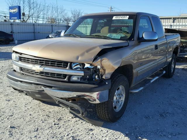 2GCEK19TXX1146150 - 1999 CHEVROLET SILVERADO GOLD photo 2