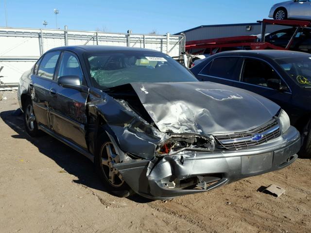 2G1WH55K549459992 - 2004 CHEVROLET IMPALA LS GRAY photo 1