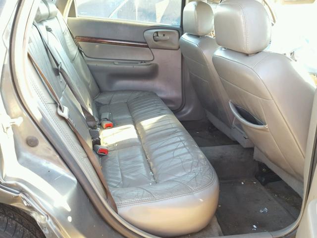 2G1WH55K549459992 - 2004 CHEVROLET IMPALA LS GRAY photo 6