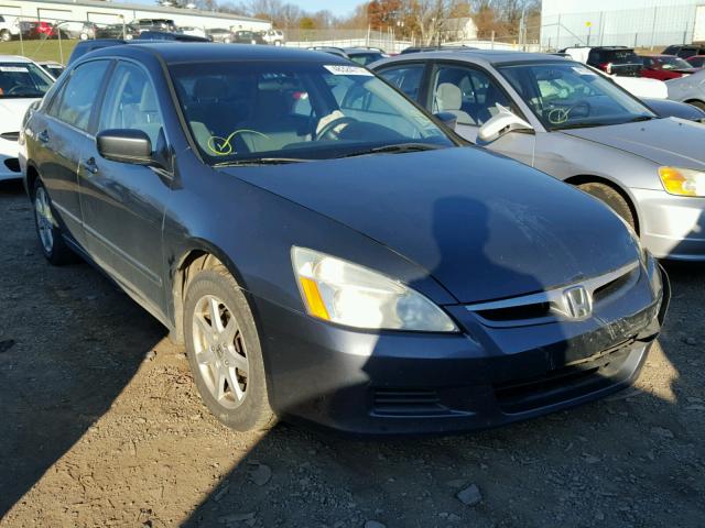 1HGCM56426A090278 - 2006 HONDA ACCORD LX BLUE photo 1